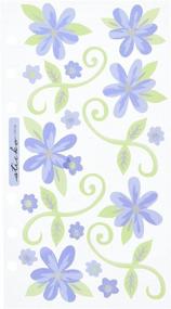 img 1 attached to 🌸 Sticko Stickum Vellum Романтические Цветы - Мини Наклейки - 20 штук (SPVC02) - Нежный Цветочный дизайн для ремесел и декора