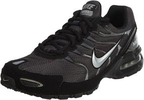 img 4 attached to Torch Running Anthracite Metallic Silver Men's Shoes in Athletic