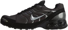 img 1 attached to Torch Running Anthracite Metallic Silver Men's Shoes in Athletic