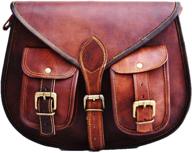 leather designer crossbody shoulder satchel logo