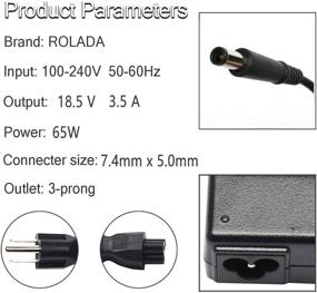 img 3 attached to ⚡️ High-Quality 65W Laptop Charger: AC/DC Adapter for HP Pavilion & EliteBook - Power Supply Cord Included