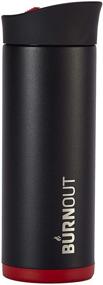 img 4 attached to BURNOUT Temperature-Regulating Travel Mug 16 oz Black - Drink NOW &amp; HeatZorb Technology