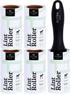 elitra extra sticky pet hair lint roller - reusable lint remover for clothes, floors & furniture with 450 sheets and refills logo
