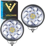 🚧 voltage automotive 5-inch round led high low beam fog driving light spot work pods for off road truck 4x4 jeep suv logo