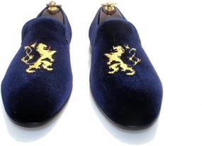 img 1 attached to 👞 SMYTHE DIGBY Slipper Leather 9.5: Luxurious Comfort and Style for Men