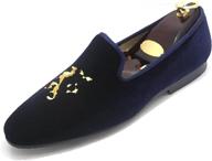 👞 smythe digby slipper leather 9.5: luxurious comfort and style for men logo