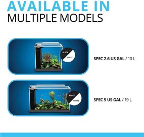 img 1 attached to Fluval SPEC Freshwater Aquarium Kit - LED Lighting & Advanced 3-Stage Filtration for Optimal Aquatic Environment