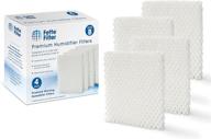 fette filter - humidifier wicking filters for honeywell hac700tv2 filter b, hac-700v1, hac700pdqv1 - 4 pack logo