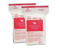 intrinsics petite silken wipes fibers skin care logo