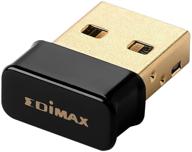 📶 edimax ew-7711ulc 11ac nano wifi usb adapter - plug & forget, enhance speed, windows xp/vista/7/8/8.1/10 support (5ghz only) logo