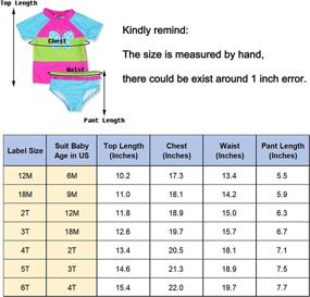 img 1 attached to Kavkas Bathing Swimsuit Sleeve Swimwear Sports & Fitness