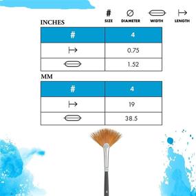 img 2 attached to Princeton Artist Brush Synthetic Watercolor