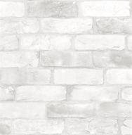 nuwallpaper nu2218 white brick wallpaper логотип