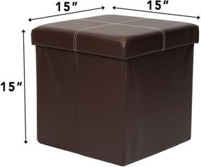 img 2 attached to Otto Ben 15 Storage Ottoman Furniture in Entryway Furniture