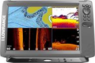 lowrance hook2 12: advanced 12-inch fish finder with tripleshot transducer and us inland lake maps included! logo