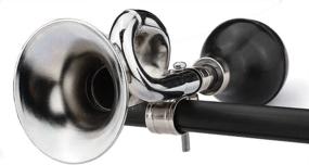 img 3 attached to 🤡 Coolrunner Bugle Horn: Retro Clown Horn for Kids Bikes & Vintage Vehicles - Loud Spiral Siren Hooter Snail Air Horn