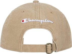 img 2 attached to 🧢 Champion Ameritage Dad Adjustable Cap: Sleek Styling with Adjustable Comfort