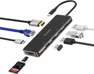 Aceele USB C Hub with 4K@60Hz HDMI, 1 USB USB 3.0 Data Ports,2 USB 2.0 Data  Ports, Type-C Power Delivery Port., 5 in 1 USB C to HDMI Hub Dongle
