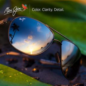 img 3 attached to 🕶️ Enhance Your Sun Protection with Maui Jim Sunglasses 728 2M PolarizedPlus2