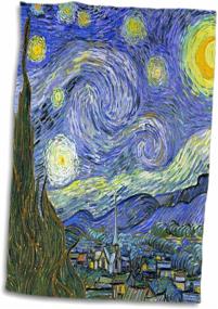 img 4 attached to Starry Vincent 1889 Famous Masters Blue Swirling