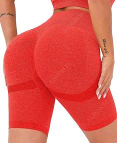 img 3 attached to AGROSTE Lifting Scrunch Seamless Leggings Sports & Fitness in Team Sports