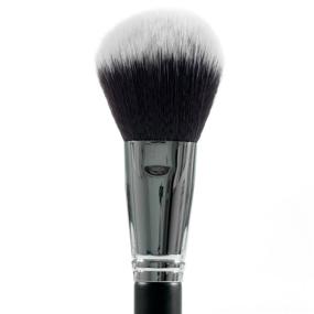 img 1 attached to 💫 Big Fluffy Domed Powder Makeup Brush - Large Makeup Brushes for Full Face, Body Bronzer Contouring, Loose and Compact Powders