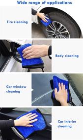 img 2 attached to 🚗 Auto Duster Set - Moonlinks Car Duster Kit with Extendable Handle for Interior & Exterior Cleaning, Dashboard Duster, Air Conditioner Vent Brush, and Microfiber Cloth (4-Piece Set)