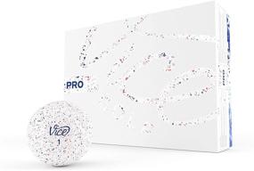 img 4 attached to Vice Golf PRO 2020: 12 Golf Balls with Enhanced Performance for Advanced Golfers, Featuring 3-Piece Cast Urethane, Maximum Control, and High Short Game Spin in Vibrant NEON Lime/RED Colors