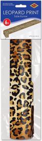 img 2 attached to Stylish and Trendy: Beistle 57848 Printed Leopard 11 Inch Party Decor