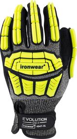 img 4 attached to 🧤 IronGuard Nitrile Evolution: Advanced-resistant Protective Gear