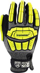 img 3 attached to 🧤 IronGuard Nitrile Evolution: Advanced-resistant Protective Gear