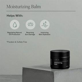 img 2 attached to The Men's Recovery Set: 3-Piece Kit for Cleansing, Hydrating, and Revitalizing Skin - Featuring Moisturizing Balm, Charcoal Cleanser, and Dark Circle Defense - Unlock Your Best Look with Lumin