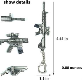 img 2 attached to JINZHOUFZ Miniature Keychain Ornament Model M416