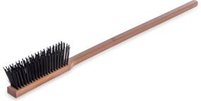 img 4 attached to 🍕 Carlisle 4577200 Carbon Steel Bristle Pizza/BBQ Oven Brush: A Long and Durable Cleaning Solution!