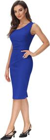 img 3 attached to V Neck Sleeveless Formal Evening Dresses