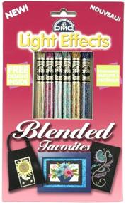 img 1 attached to 🧵 DMC 317WPK8 Light Effects Blended Favorites Polyester Embroidery Floss, 8.7-Yard