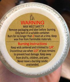 img 2 attached to Natural Warning Stickers Container Votives Crafting