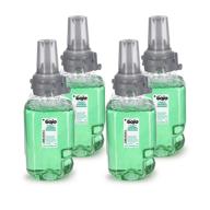 🌿 gojo botanical foam handwash - botanical fragrance - 4 pack of 700 ml hand soap refills for gojo adx-7 push-style dispenser (8716-04, green) logo