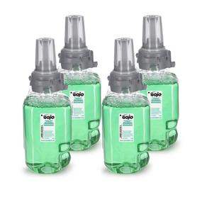 img 4 attached to 🌿 Gojo Botanical Foam Handwash - Botanical Fragrance - 4 Pack of 700 mL Hand Soap Refills for Gojo ADX-7 Push-Style Dispenser (8716-04, Green)