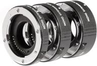 📷 movo mt-se47: superior af chrome macro extension tube set for sony e-mount mirrorless cameras logo