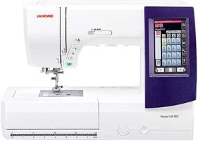 img 4 attached to 🧵 Janome Horizon Memory Craft 9850: The Ultimate Embroidery and Sewing Machine