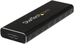img 4 attached to 🔒 StarTech.com M.2 SSD Aluminum Enclosure - USB 3.0 (5Gbps) with UASP - M.2 NGFF SATA (B Key & B+M Key) - Portable External Enclosure (SM2NGFFMBU33)