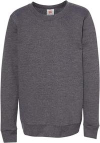 img 1 attached to 👦 Комфортная худи Hanes ComfortBlend EcoSmart: идеальная одежда для энергичных мальчиков.