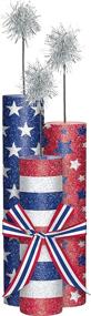 img 1 attached to 🎉 Amscan 280061 Patriotic Party Centerpiece, 10.5 Inches, Single Pack