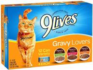🐱 9lives variety pack favorites: best 5.5oz wet cat food cans logo