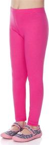 img 2 attached to Multi Choices Stretch Leggings Length Girls' Clothing for Leggings