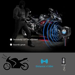 img 3 attached to 🔒 Rupse Wireless Alarm System: Ultimate Security for Motorcycle, Bicycle & Bike – Anti-Theft Burglar Alarm with Dual Remote Control, Warner Horn & Adjustable Sensitivity (1pack)