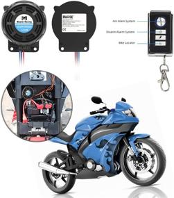 img 2 attached to 🔒 Rupse Wireless Alarm System: Ultimate Security for Motorcycle, Bicycle & Bike – Anti-Theft Burglar Alarm with Dual Remote Control, Warner Horn & Adjustable Sensitivity (1pack)