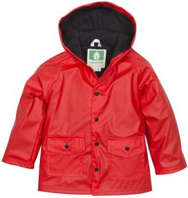 img 4 attached to Rain Jacket for Boys 🧥 Girls Toddlers Kids – OAKI Children's