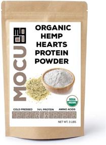 img 3 attached to 🌿 High Protein Organic Hemp Heart Powder - 74% Protein, 22g per Serving | Cold Processed & Stored | Made from Pure Hemp Hearts | 3LB